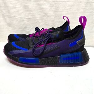 Adidas NMD_R1 Spectoo Black Dark Purple Size 7